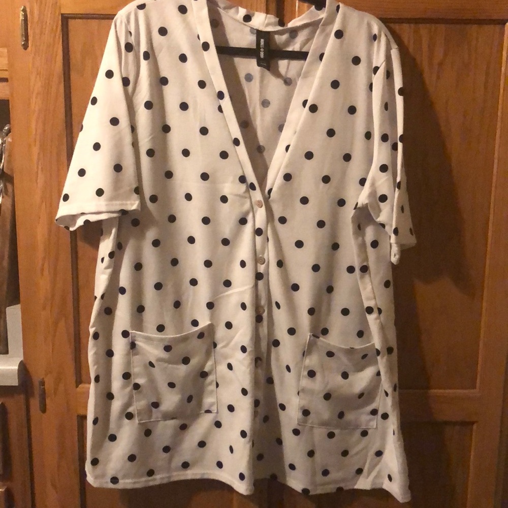 Polka-dot Cardigan